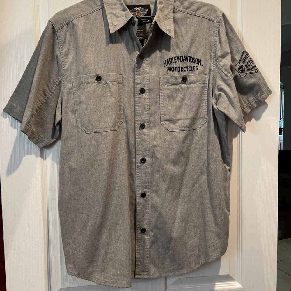 Harley Davidson Button Down